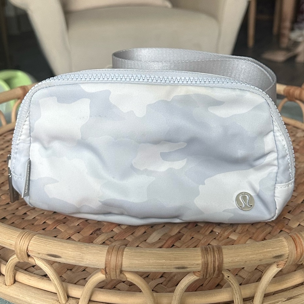 Lululemon Gray Camouflage Belt Bag 1L